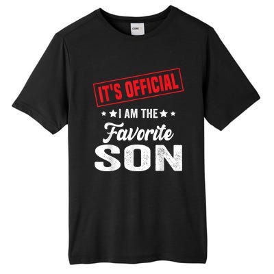 ItS IM The Favorite Son Gift Tall Fusion ChromaSoft Performance T-Shirt