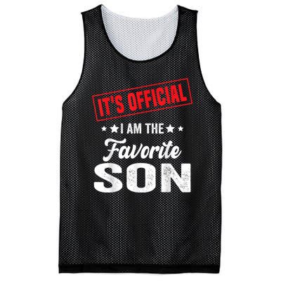 ItS IM The Favorite Son Gift Mesh Reversible Basketball Jersey Tank