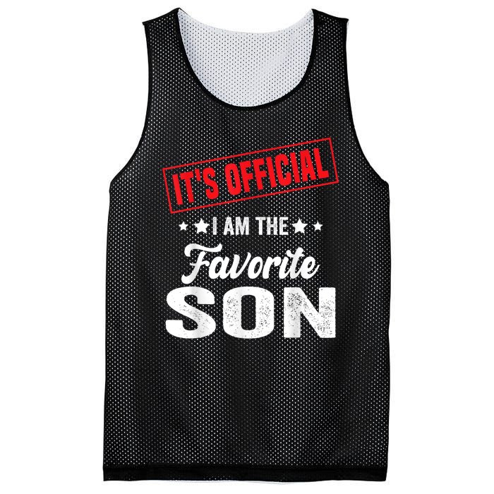 ItS IM The Favorite Son Gift Mesh Reversible Basketball Jersey Tank