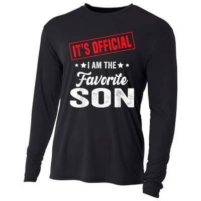 ItS IM The Favorite Son Gift Cooling Performance Long Sleeve Crew