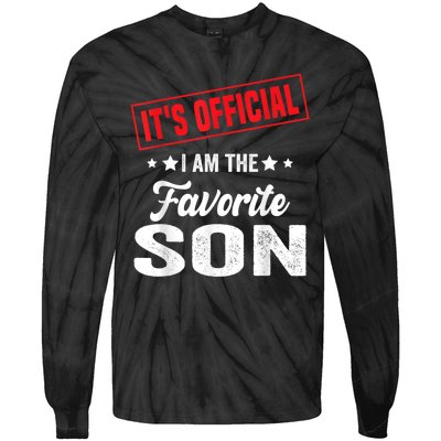 ItS IM The Favorite Son Gift Tie-Dye Long Sleeve Shirt