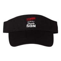 ItS IM The Favorite Son Gift Valucap Bio-Washed Visor