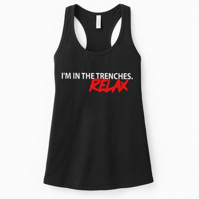 IM In The Trenches Relax Womens Tank Top