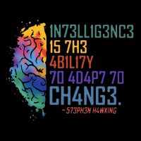 Intelligence Is The Ability To Adapt To Change Wool Snapback Cap