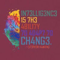 Intelligence Is The Ability To Adapt To Change 16oz Travel Tumbler