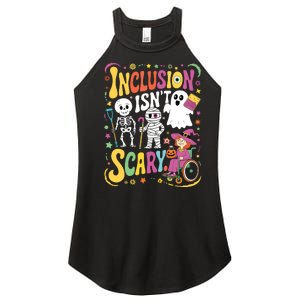 Inclusion IsnT Too Scary Ghost Slp Halloween Sped Teacher Women's Perfect Tri Rocker Tank