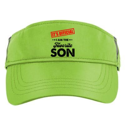 ItS IM The Favorite Son Adult Drive Performance Visor