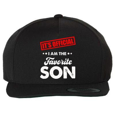 ItS IM The Favorite Son Wool Snapback Cap