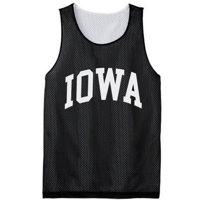 Iowa IA Throwback Classic Mesh Reversible Basketball Jersey Tank