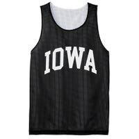 Iowa IA Throwback Classic Mesh Reversible Basketball Jersey Tank