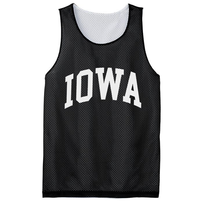 Iowa IA Throwback Classic Mesh Reversible Basketball Jersey Tank