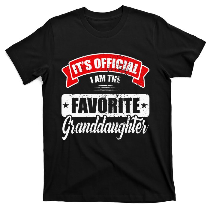 Its Im The Favorite Granddaughter T-Shirt