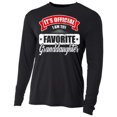 Its Im The Favorite Granddaughter Cooling Performance Long Sleeve Crew