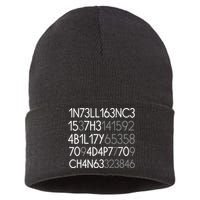 Intelligence Is The Ability To Adapt To Change Sustainable Knit Beanie