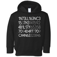 Intelligence Is The Ability To Adapt To Change Toddler Hoodie