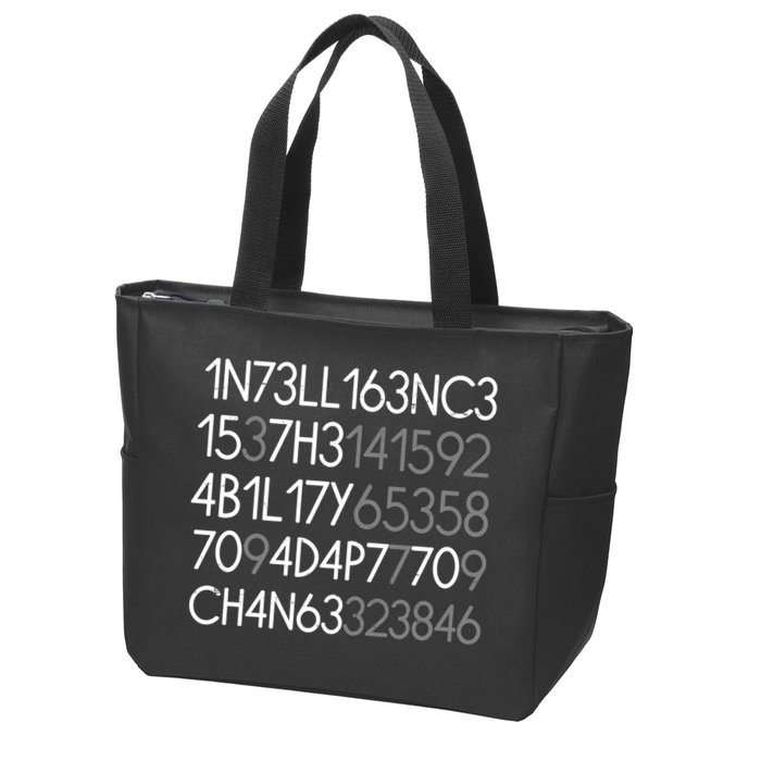 Intelligence Is The Ability To Adapt To Change Zip Tote Bag