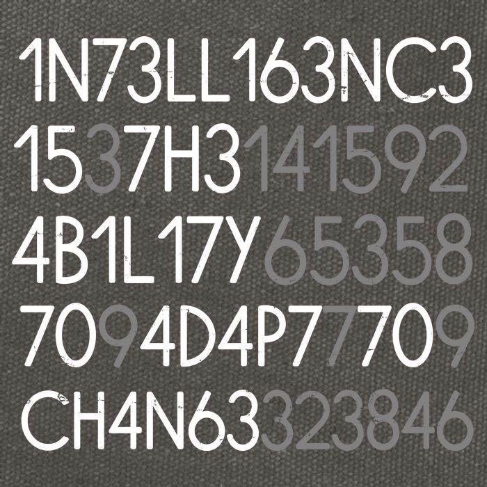 Intelligence Is The Ability To Adapt To Change Cotton Canvas Backpack