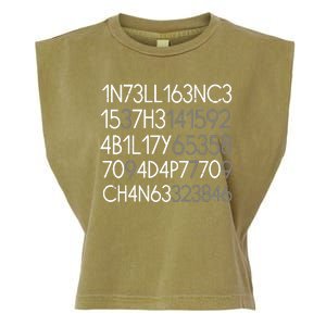 Intelligence Is The Ability To Adapt To Change Garment-Dyed Women's Muscle Tee