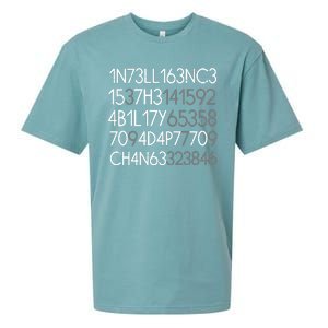 Intelligence Is The Ability To Adapt To Change Sueded Cloud Jersey T-Shirt