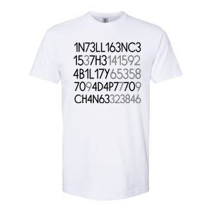 Intelligence Is The Ability To Adapt To Change Softstyle CVC T-Shirt