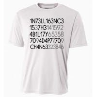 Intelligence Is The Ability To Adapt To Change Cooling Performance Crew T-Shirt