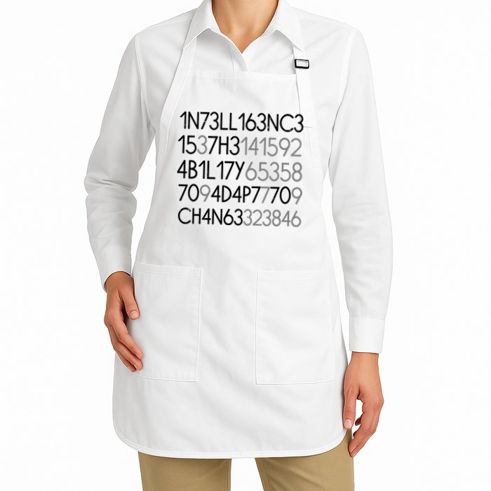 Intelligence Is The Ability To Adapt To Change Apron