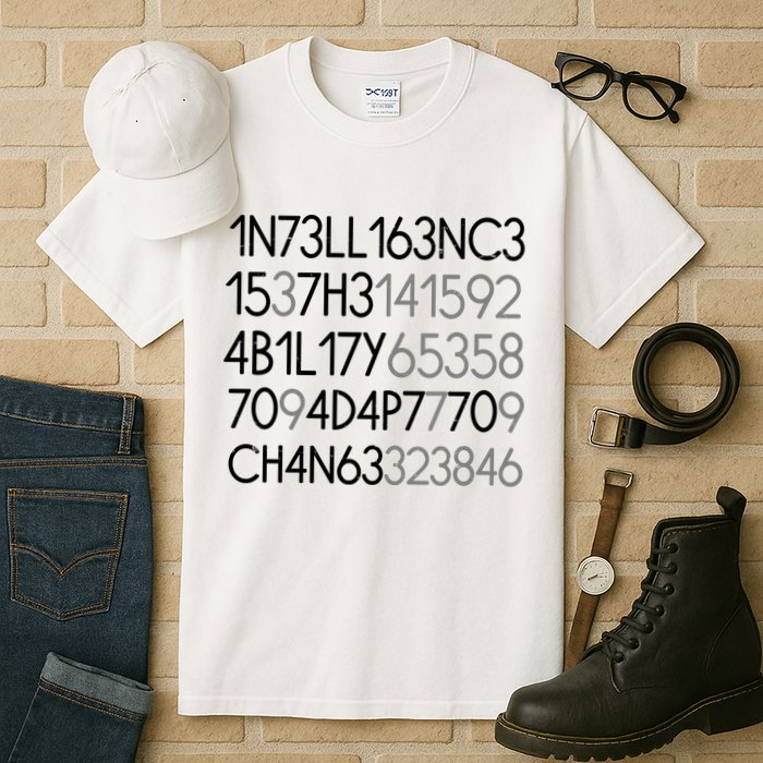 Intelligence Is The Ability To Adapt To Change Tall T-Shirt