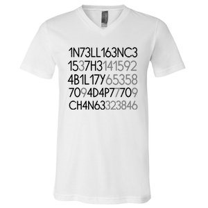 Intelligence Is The Ability To Adapt To Change V-Neck T-Shirt