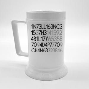 Intelligence Is The Ability To Adapt To Change Beer Stein