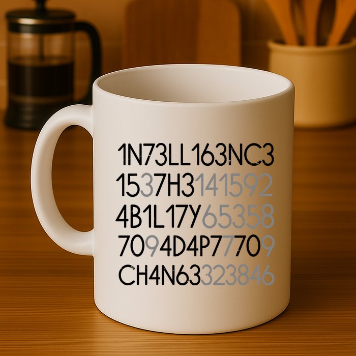 Intelligence Is The Ability To Adapt To Change Coffee Mug