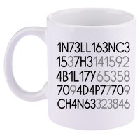 Intelligence Is The Ability To Adapt To Change 11oz C Handle Ceramic Mug