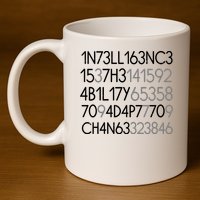 Intelligence Is The Ability To Adapt To Change 11oz C Handle Ceramic Mug
