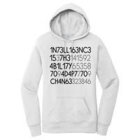 Intelligence Is The Ability To Adapt To Change Women's Pullover Hoodie