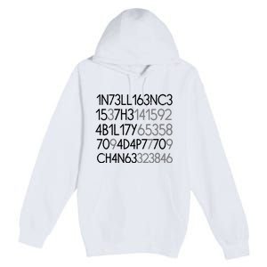 Intelligence Is The Ability To Adapt To Change Premium Pullover Hoodie