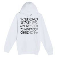 Intelligence Is The Ability To Adapt To Change Premium Pullover Hoodie