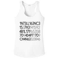 Intelligence Is The Ability To Adapt To Change Ladies PosiCharge Competitor Racerback Tank