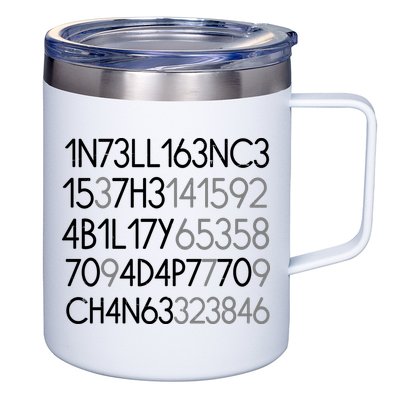 Intelligence Is The Ability To Adapt To Change 12oz Stainless Steel Coffee Mug