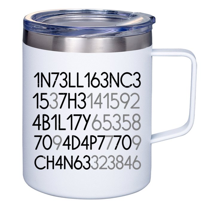 Intelligence Is The Ability To Adapt To Change 12oz Stainless Steel Coffee Mug