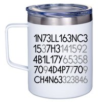 Intelligence Is The Ability To Adapt To Change 12oz Stainless Steel Coffee Mug