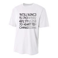 Intelligence Is The Ability To Adapt To Change Youth Performance Sprint T-Shirt