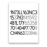 Intelligence Is The Ability To Adapt To Change Poster