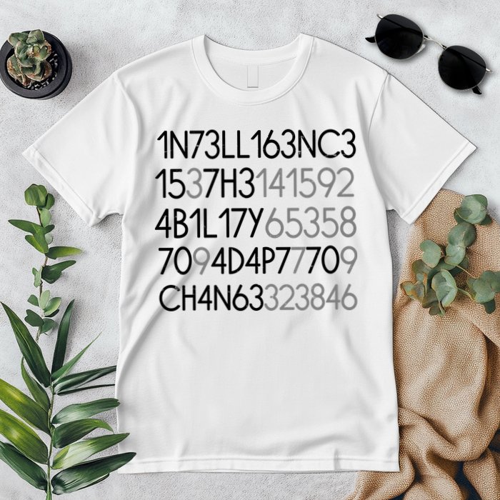 Intelligence Is The Ability To Adapt To Change Premium T-Shirt