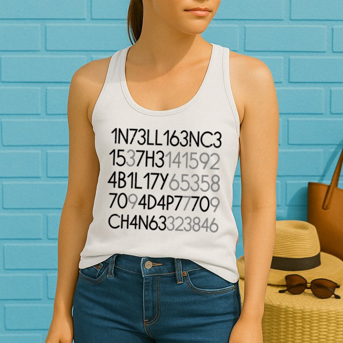 Intelligence Is The Ability To Adapt To Change Womens Tank Top
