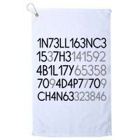 Intelligence Is The Ability To Adapt To Change Golf Towel
