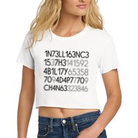 Intelligence Is The Ability To Adapt To Change Crop Top