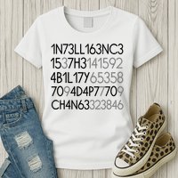 Intelligence Is The Ability To Adapt To Change Womens T-Shirt