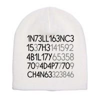 Intelligence Is The Ability To Adapt To Change Short Acrylic Beanie