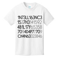 Intelligence Is The Ability To Adapt To Change Kids T-Shirt