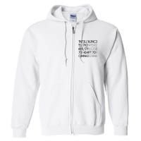 Intelligence Is The Ability To Adapt To Change Full Zip Hoodie
