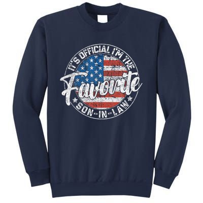 ItS IM The Favorite Soninlaw Funny Vintage Sweatshirt